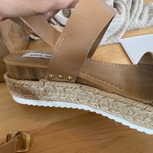 Steve Madden Catia Leather Platform Sandal